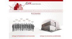 Desktop Screenshot of gvk-mafo.de